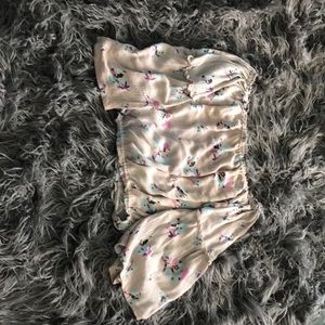 Off the shoulder top